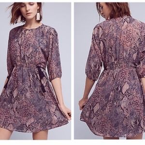 Anthropologie Floreat Zharah Peasant Dress